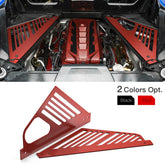 Aluminium Engine Bay Compartment Covers for Chevrolet Corvette C8 (2020–2023) | BEVINSEE
