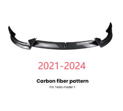 Front Bumper Front Lip Front Shovel kit Compatible for Tesla Model 3 2017-2023 & Model Y 2017-2024,Body Spoiler Splitter kit