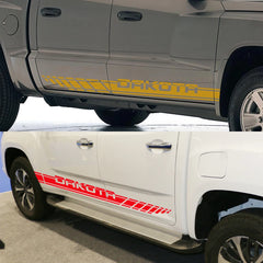 Door Side Stripe Decal for Dodge Dakota SLT / SXT / 5.9 / R/T / V6 | 2-Piece Vinyl Truck Graphic
