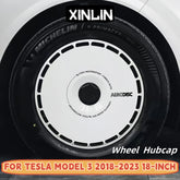 18" Performance Replacement Hub Cap Wheel Covers for Tesla Model 3 (2018–2023) | 4-Piece Full Rim Set