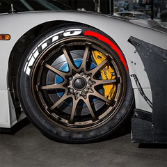 NITTO 3D Waterproof Tire Wheel Lettering Sticker | OLPAY Personalized