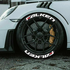 3D PVC Waterproof Tire Letter Stickers | OLPAY Car & Motorcycle