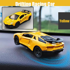Drifting Car Dashboard Ornament – Moving Miniature Interior Decor