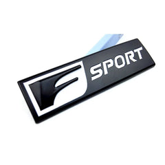 F-SPORT Logo Fender Decal & Trunk Letter Badge for Lexus / Toyota / Honda | Car Sticker