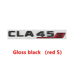 CLA 45S Trunk Emblem Badge Letters for Mercedes-Benz W117 / X117 / C117 / CLA45 | Sticker