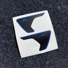 Precut Hood/Fender 4xe Matte Graphics Wrap Overlay | Pair Vinyl Decal