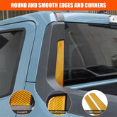 Soft Carbon Fiber Rear Trunk Window Spoiler & Pillar Strip for Ford Maverick (2022–2025) | ISO9001