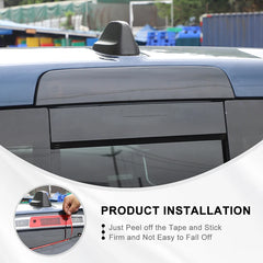 BAWA Car High Brake Light Decoration Cover Frame Trim For Dodge RAM 1500 2010-2017 2018+ Car Protection Accessories