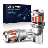 AUXITO T10 W5W Red Canbus LED | 194 168 12V No Error Interior Bulb