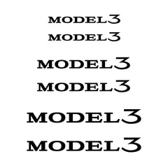 Brake Caliper Sticker for Tesla Model 3 / X / S / Y / P100D | 6-Piece Heat-Resistant PVC Decal