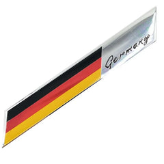 3D Germany Flag Car Sticker Decal | Universal Auto Accessory for Renault / Peugeot / Citroën