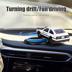Drifting Car Dashboard Ornament – Moving Miniature Interior Decor