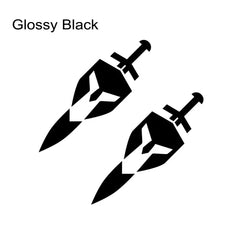 Shield & Sword Bed Side Decal for Jeep Gladiator JT | Vinyl Trunk Graphic Sticker