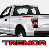 Tremor Graphic Letter Decal for Ford Tremor F-150 / F-250 / Raptor | Vinyl Truck Sticker 2-Pack