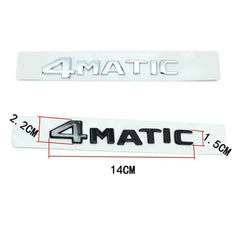 ABS Trunk Letters Logo Emblem Badge Decal for Mercedes-Benz GL-Class / GLS | Sticker