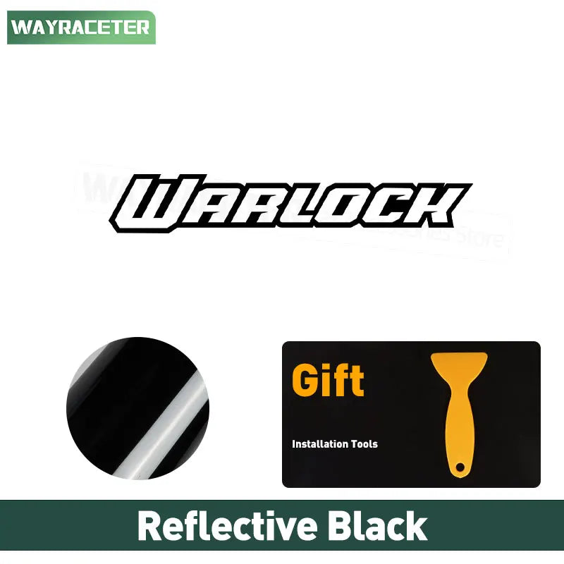 Warlock SRT Body Graphics Decal for Dodge RAM 1500 – Rear Trunk & Side Sticker (2022-2025)