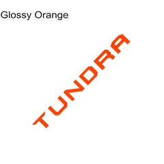 Tailgate Insert & Indent Letter Decal for Toyota Tundra (2014–2019) | Vinyl Pickup Sticker