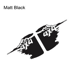 Universal 4x4 Side Bed Splash Decal | Fits Ford F-150, Toyota Hilux, Dodge RAM, Isuzu D-Max, Mitsubishi L200 & More
