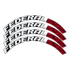FEDERAL 595 3D Tire Letter Sticker | Wheel Lettering Decoration