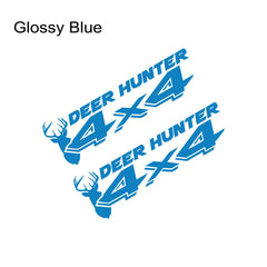 Deer Hunter 4x4 Sport Decal | Universal Pickup Sticker for Ford F-150, Toyota Hilux, Dodge RAM, Nissan Navara & More