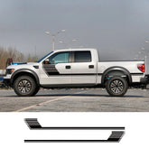Long Side Door Skirt Stripe Decal for Ford F-150 Raptor | Self-Adhesive Vinyl Kit
