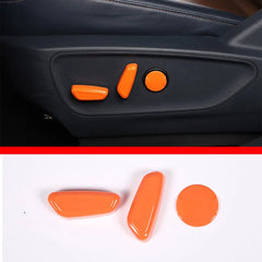 ABS Center Control Panel & Steering Wheel Decoration Trim for Ford Maverick (2022) | Orange / Color Options