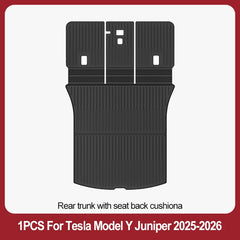For Tesla New Model Y Juniper Premium/Performance 2025+ TPE Floor Mats Luggage Mat Wear-resistant Foot Pads ModelY Trunk Mats