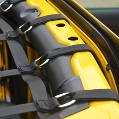 1 Set Roof Top Cargo Restraint System Net Trunk Net for Jeep Wrangler 2018-2021 JL JLU 4 Door Unlimited Rubicon Sahara X Sport