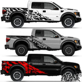 Full-Body Appearance Decoration Vinyl Kit for Ford F-150 Raptor | Custom KK Pickup Wrap