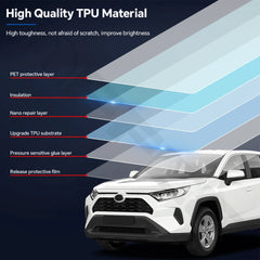 Precut PPF for Toyota RAV4 Hybrid XA50 (2019–2025) | 9-Mil TPU Paint Protection Film