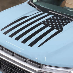Ford Maverick Hood Scoop Decal Kit – Matte Vinyl Wrap Overlay (2022–2023)