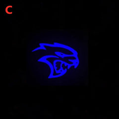 LED Door Logo Projector Welcome Light for Dodge Charger / Challenger | Ghost Shadow Puddle Light