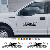 4x4 Off-Road Body Side Decal | Universal Pickup Sticker for Ford F-150, Toyota Hilux, Dodge RAM, Isuzu D-Max & More