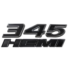 3D Metal HEMI 392 345 Emblem Badge Sticker for Dodge Charger / RAM 1500 / Journey / Caliber