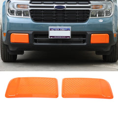 ABS Center Control Panel & Steering Wheel Decoration Trim for Ford Maverick (2022) | Orange / Color Options