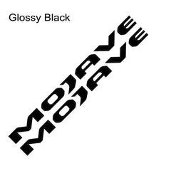 Jeep Gladiator Mojave Hood Decal – Vinyl Letter Graphic Sticker Set | Engine Hood Cover (2 Pcs)