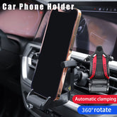 Carbon Fiber Racing Seat Car Phone Mount – Air Vent GPS Holder