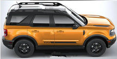 Hood Scoop Racing Stripe Decal for Ford Bronco Sport (2021+) | Vinyl Bonnet Body Graphic