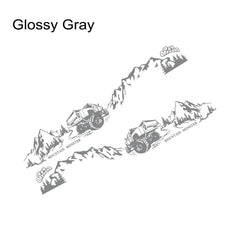 4x4 Off-Road Mountain Decal Sticker for Ford F-150 / Toyota Hilux / Isuzu D-Max | Vinyl Graphic
