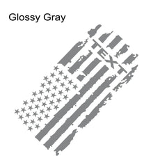USA Flag Engine Hood Decal for Dodge RAM HEMI / Rebel / TRX | Bonnet Vinyl Graphic