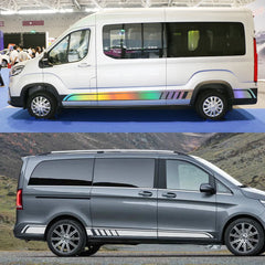 Car Body Stickers for Mercedes-Benz Vito / V-Class / Viano W447 / W639 / W638 | 2-Piece Vinyl Decal