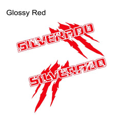Claw Style Bed Side Decal for Chevrolet Silverado 1500 / 2500 / Z71 / S10 | Pickup Vinyl Graphic