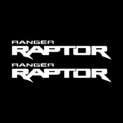 Vinyl Decal Sticker for Ford Ranger Raptor | 2-Piece Graphic Kit