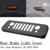 Rear Brake Light Lamp Cover Trim Frame for Jeep Wrangler JK | Tail Light Housing Accessory