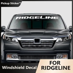 Front Windshield Decal for Pickup Trucks | Custom Vinyl Graphic Cover