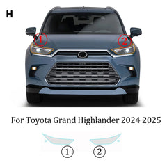 Precut PPF for Toyota Grand Highlander (2024–2025) | TPU Headlight, Mirror, Pillar & Door Handle