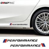 Performance Stripe Decal | Door & Front Visor Vinyl Graphic for Cars & Trucks