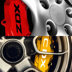 Brake Caliper Badge Decal for Acura MDX / ILX / RDX / TLX / RL / TSX / ZDX | 6-Piece Vinyl Film Set