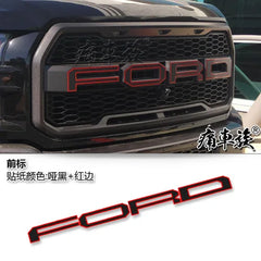 Custom Head Letter Vinyl Decal for Ford Raptor F-150 | KK Film Decorative Sticker