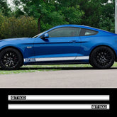 Long Door Side Skirt Stripe Decal for Ford Mustang Shelby GT500 | Sport Vinyl Sticker